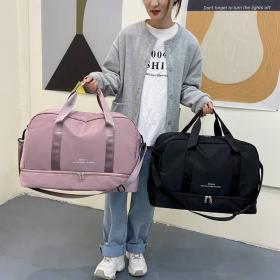 Cabas de Voyage Imperméable avec Indépendant Entrepôt de Chaussures