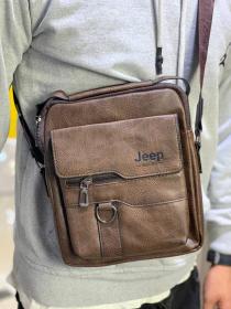 Sacoche Jeep en cuir imperméable v10