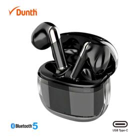 Écouteurs sans fil Bluetooth 5 , couleur noir Transparent DUNTH DU-T251
