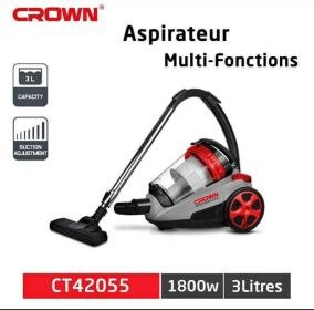 Aspirateur professionnels 3L 1800W  CROWNE CT 42055
