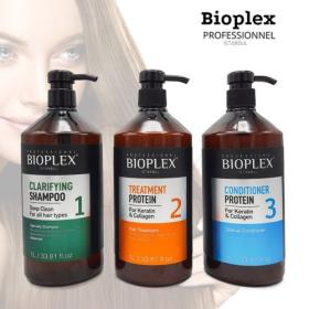 Bioplex باقة الكيراتين من بيوبلكس للحصول على شعر أملس كالحرير وبلون مشرق