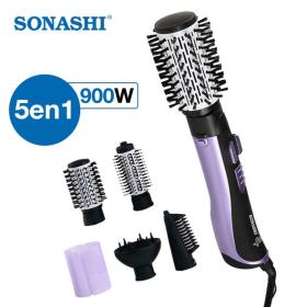 مشط حراري دوار 5في1 لتصفيف الشعر بكل احترافية