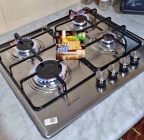 Plaque chauffante 4 feux en inox De la marque Arcodym