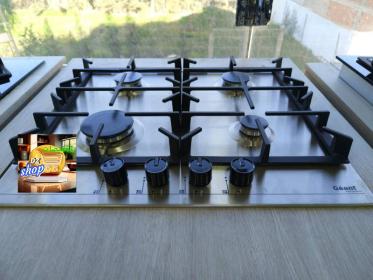 Plaque chauffante marque géant inox sans thermocouple 4 feux