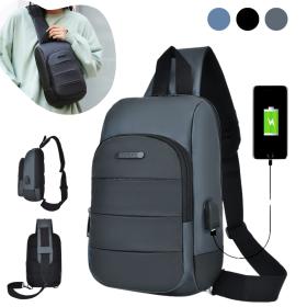 Sacoche multifonctionnel étanche pour hommes grande capacité 2024 VS1