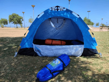 Tente camping automatique 4 place