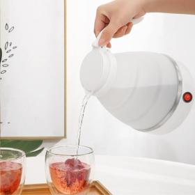 غلاية كهربائية قابلة للطي محمولة سيليكون