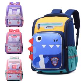 Sac À Dos Scolaire Pour Enfants Dino Orthopédique et Confortable 