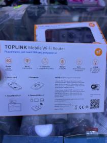 Toplink mobile Wi-fi router reachar rechargeable 