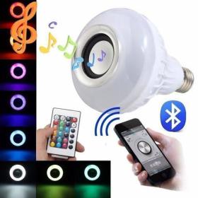 مصباح LED متعدد الألوان مدمج بمكبر الصوت Lampe de Musique LED Multi Couleur