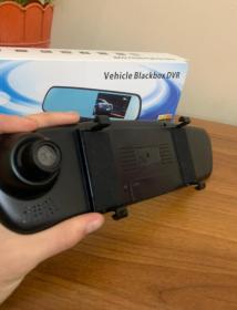 Rétroviseur et Caméra de voiture avant arrière FHD 1080P 4.3P