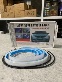 Feux de Jour LED Et Clignotant 2Pcs Pour Phares de Voiture 60cm