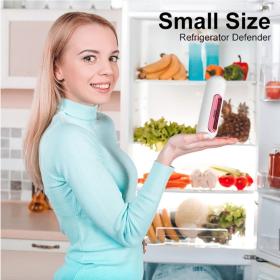 Purificateur d'air pour réfrigérateur et  stérilisateur , désodorisant , garde les aliments et la fraîcheur منقي ومعقم هواء الثلاجة، ومزيل الروائح الكريهة، ويحافظ على الطعام طازجًا