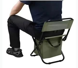 Chaise Pliante Multifonctionnel avec Sac de Pêche – كرسي محمول مع حقيبة مدمجة