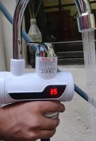 حنفية تسخين المياه مع المرش