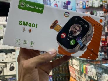 Smart Watch SM401 4G Écran HD 2.2″avec Emplacement SIM et Caméra Intégrée – ساعة ذكية مع موضع بطاقة