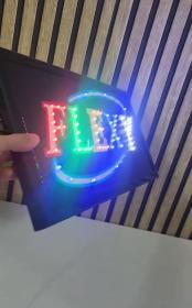 Plaque de Signalisation LED Multicolore Flexy – لوحة إشهارية ضوئية